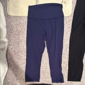Lululemon Athletica Deep Blue Leggings